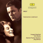 the album cover for Wolf / Irmgard Seefried / Fischer-Dieskau,Dietrich - Wolf: Italianisches Liederbuch