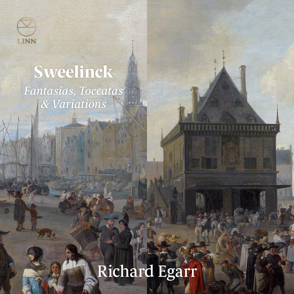 the album cover for Sweelinck / Egarr - Fantasias / Toccatas & Var