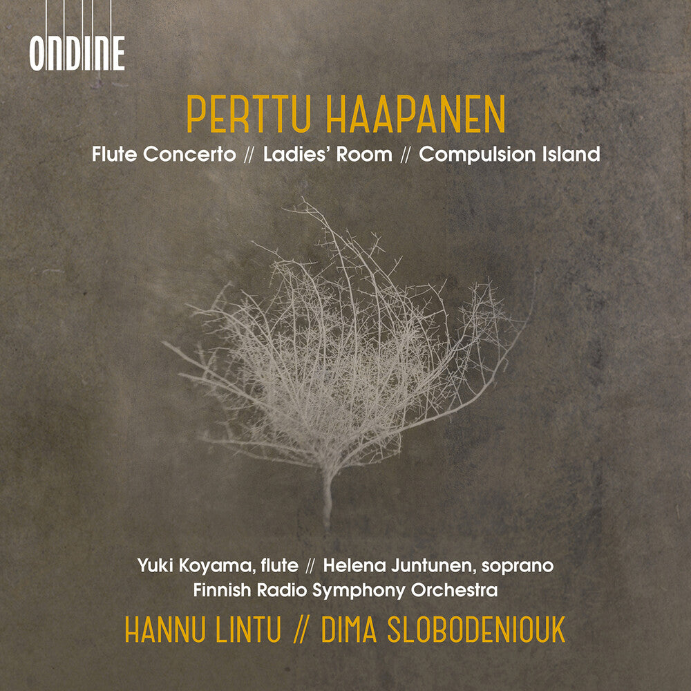 the album cover for Haapanen / Koyama / Slobodeniouk - Flute Concerto