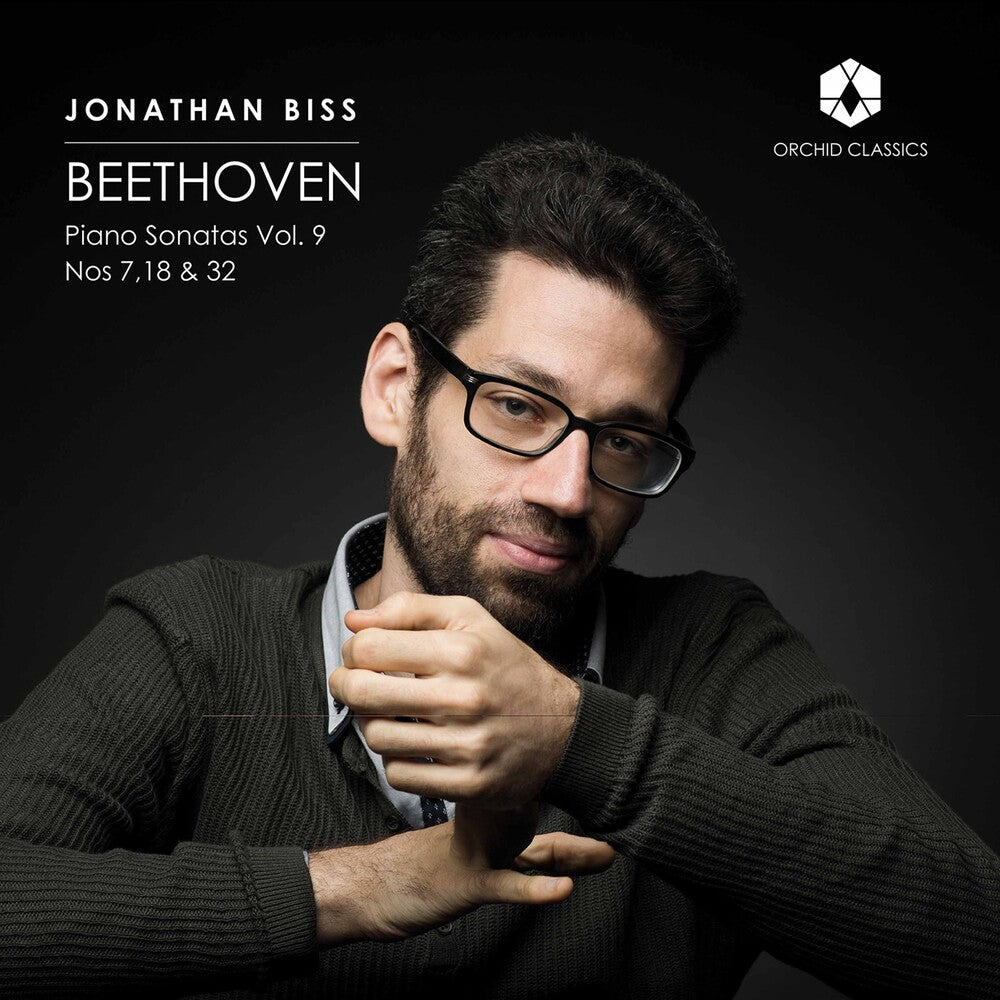 the album cover for Beethoven / Biss - Piano Sonatas 9