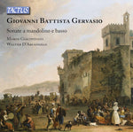 the album cover for Gervasio / Giacintucci / Darcangelo - Sonatas for Mandolin