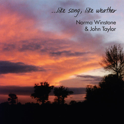 the album cover for Norma Winstone / Taylor,John - Like Song Like Weather
