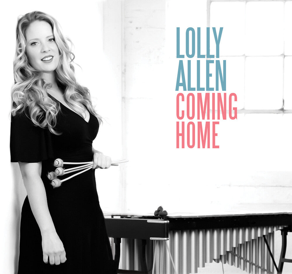 the album cover for Lolly Allen - Coming Home