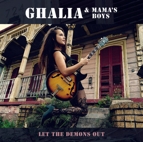 the album cover for Ghalia & Mamas Boys - Let The Demons Out