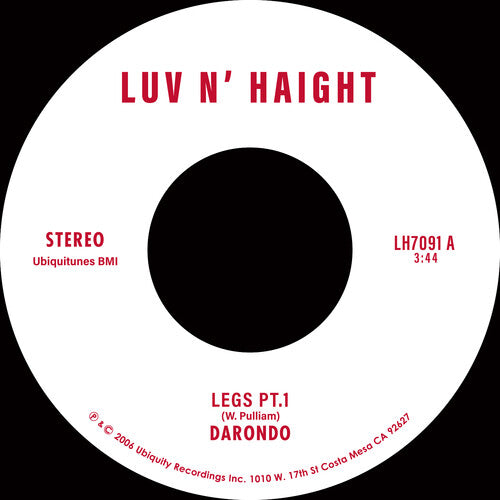 Darondo - Legs Pt. 1 / Let My People Go (Vinyl)
