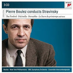 the album cover for Stravinsky / Bbc Symphony Orch / Boulez - Pierre Boulez Conducts Stravinsky