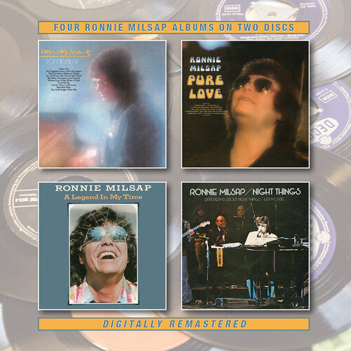 Ronnie Milsap - Donde está mi corazón / Amor puro / Una leyenda en mi tiempo / Cosas de la noche (CD)