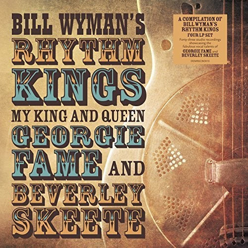 the album cover for Bill Wyman / Rhythm Kings - My King & Queen: Georgie Fame & Beverley Skeete