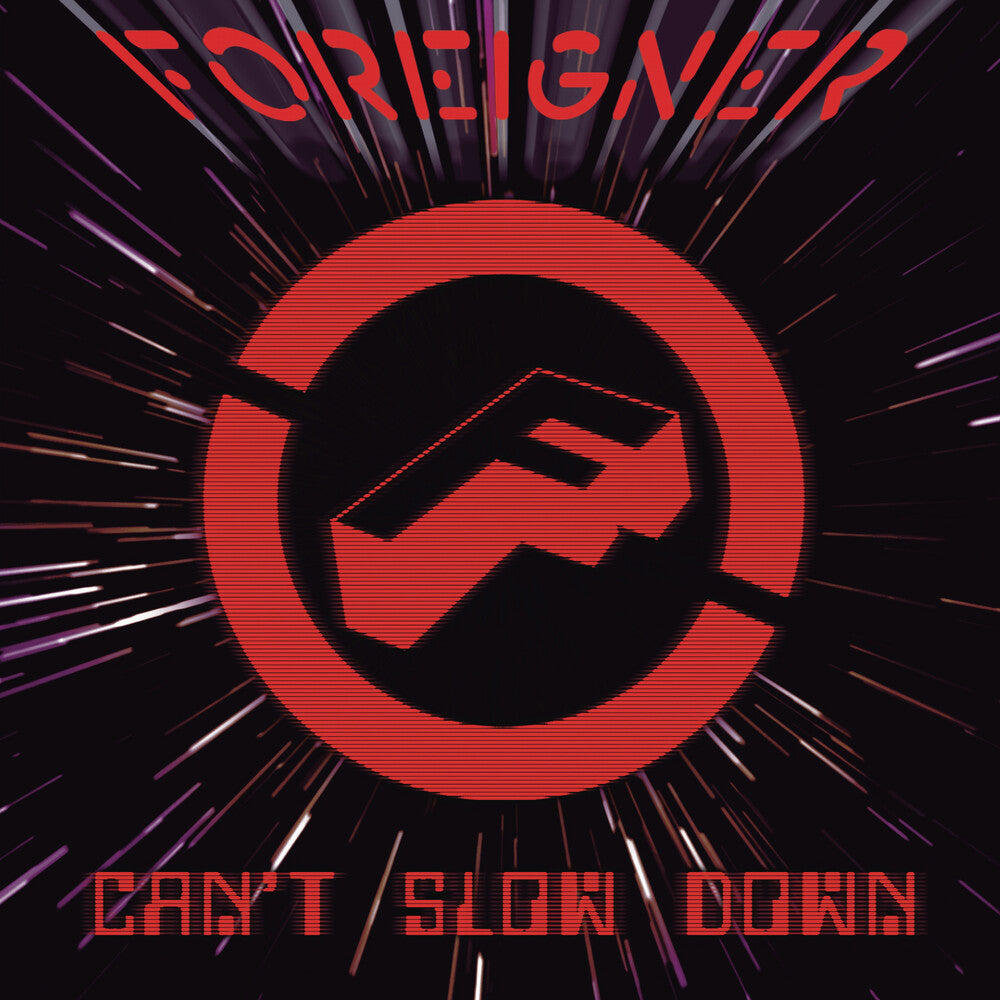 the album cover for Foreigner - Can't Slow Down