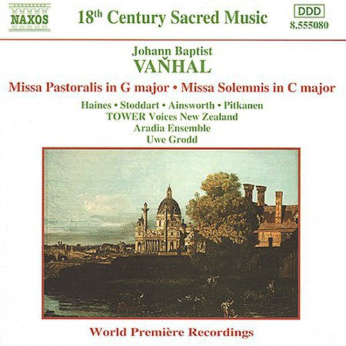 the album cover for Colin Ainsworth - Missa Pastoralis / Missa Solemnis