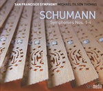 the album cover for Schumann / Michael Thomas Tilson - Schumann: Symphonies Nos 1-4