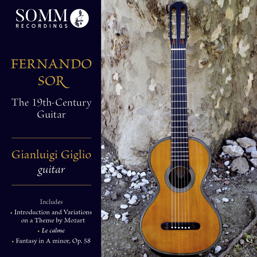 the album cover for Sor / Giglio - 19th Century Guitar