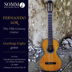 the album cover for Sor / Giglio - 19th Century Guitar