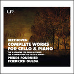 the album cover for Beethoven / Fournier / Gulda - Works For Cello & Piano (2pk)