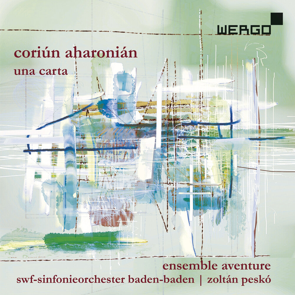 the album cover for Aharonian / Ensemble Aventure / Pesko - Una Carta