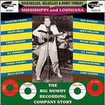 the album cover for Rockabillies Hillbillies & Honky Tonkers / Various - Rockabillies Hillbillies & Honky Tonkers Mississippi & Louisiana: TheBig Howdy Recording Company Story / Various