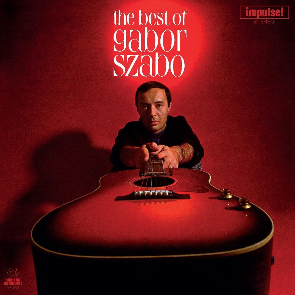 the album cover for Gabor Szabo - Best Of Gabor Szabo [Colored Vinyl] (Red)