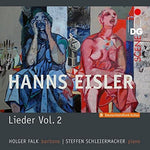 the album cover for Hanns Eisler / Falk,Holger / Schleiermacher - Lieder 2
