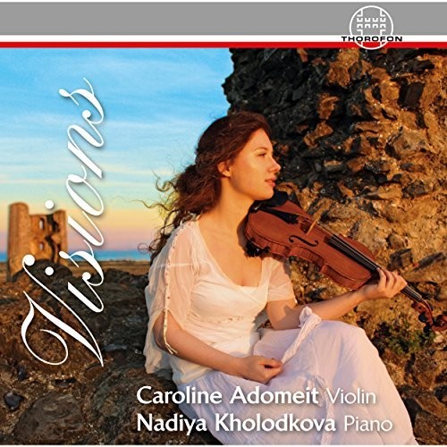 the album cover for Chopin / Adomeit / Kholodkova - Visions