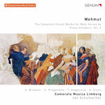 the album cover for Schubert / Schumacher - Complete Choral Works for Male Voices