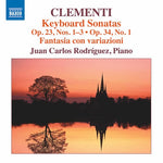 the album cover for Juan Carlos Rodriguez - Piano Sonatas 23