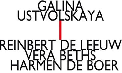 the album cover for Reinbert De Leeuw - Trio for Violin / Clarinet & Piano