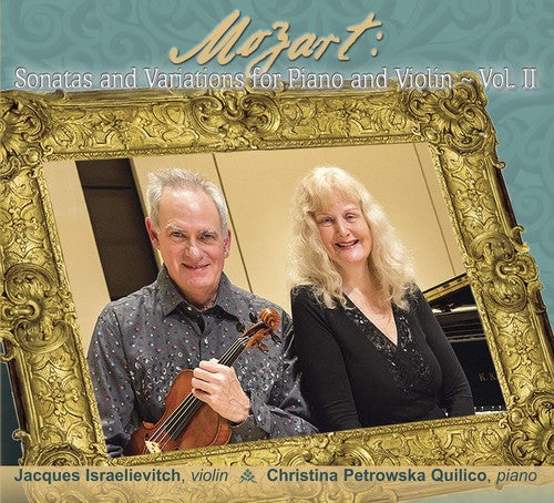 the album cover for Christina Petrowska-Quilico - Mozart Sonatas & Variations for Piano