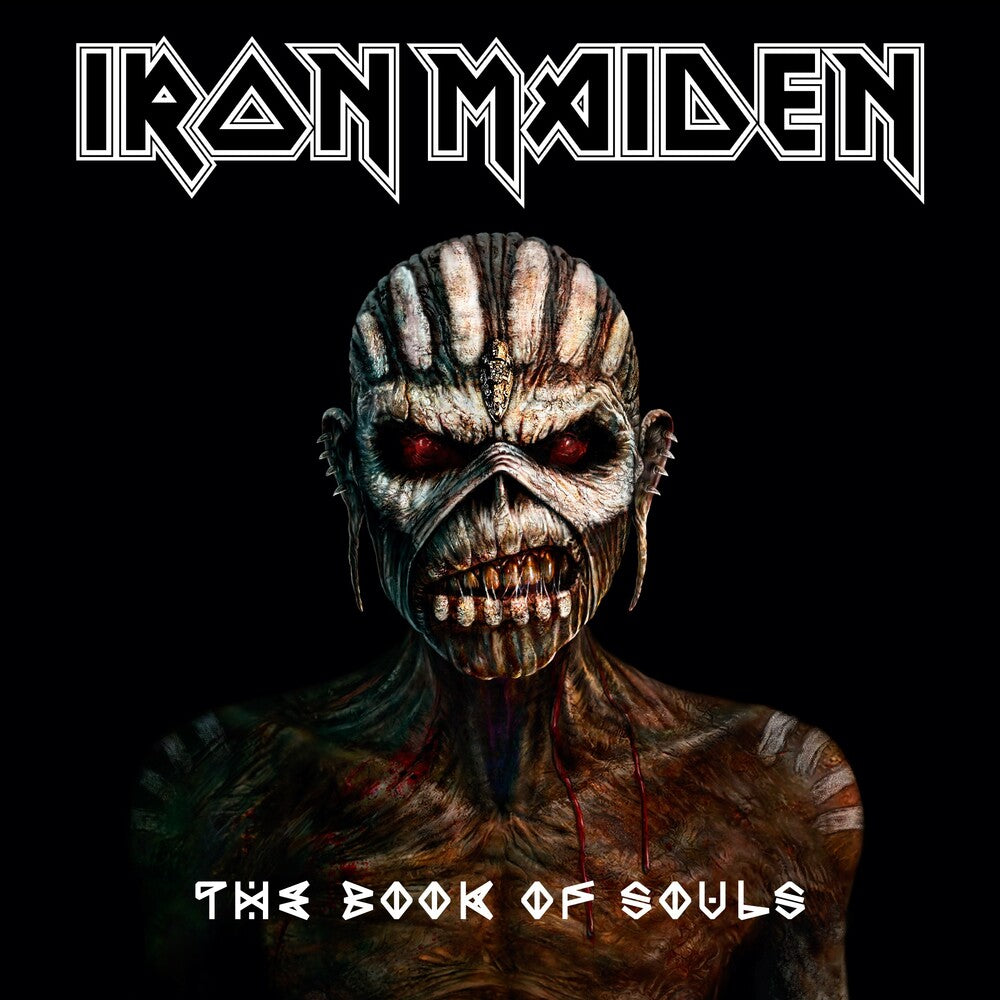 the album cover for Iron Maiden - Book Of Souls