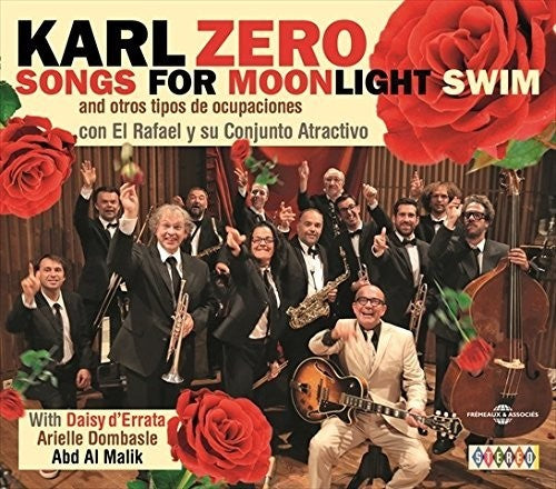 the album cover for Songs For Moonlight Swim & Otros Tiposd / Various - Songs For Moonlight Swim And Otros Tiposd De Ocupaciones(Various Artists)