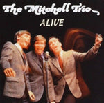 the album cover for Mitchell Trio / John Denver - Alive
