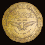 the album cover for Saxon - Decade Of The Eagle