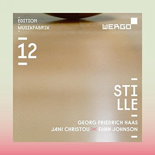 the album cover for Christou / Wegener / Poppe - Stille / Silence
