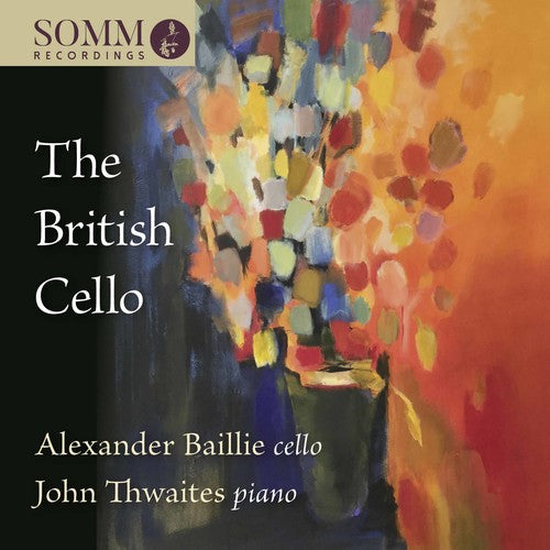 the album cover for Alexander Baillie - British Cello