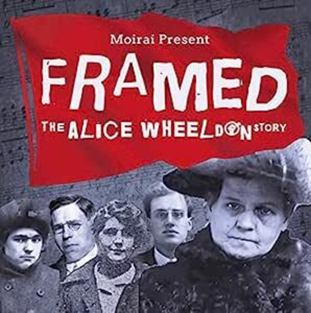 the album cover for Moirai - Framed: The Alice Wheeldon Story