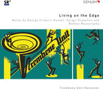 the album cover for Handel / Wolfson / Walter - Living on the Edge