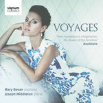 the album cover for Mary Bevan - Voyages