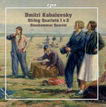the album cover for Kabalevsky / Stenhammar Quartett - String Quartet 1 & 2