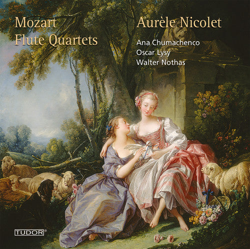 the album cover for AurÃ¨le Nicolet - Flute Quartets
