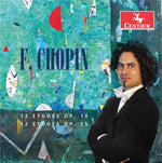 the album cover for Chopin / Bin - Etudes 10 & 25