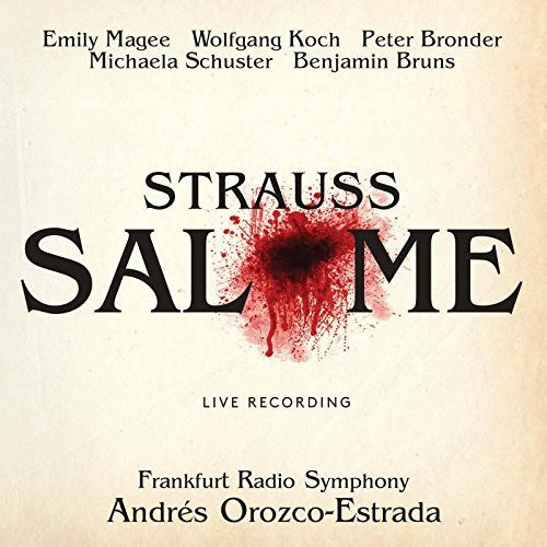 the album cover for Emily Magee - Salome