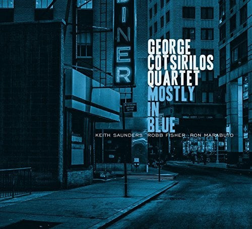 the album cover for GEORGE COTSIRILOS - Mostly In Blue