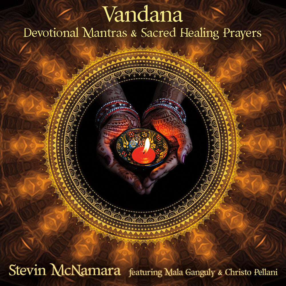 the album cover for STEVIN MCNAMARA - Vandana: Devotional Mantras & Sacred Healing Praye