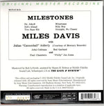 Miles Davis : Milestones (SACD, Hybrid, Album, Mono, Ltd, Num, RE, RM)