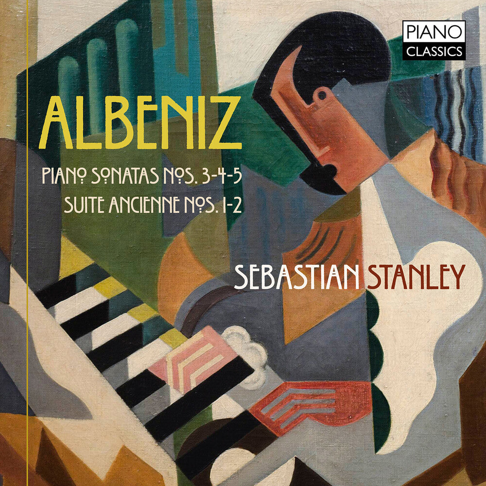 the album cover for Albeniz / Stanley - Piano Sonata 3-5