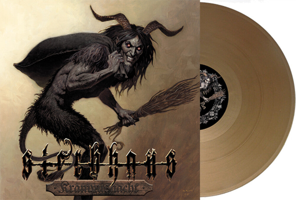 the album cover for Sterbhaus - Krampusnacht (Gold Edition_ [Colored Vinyl] (Gol)