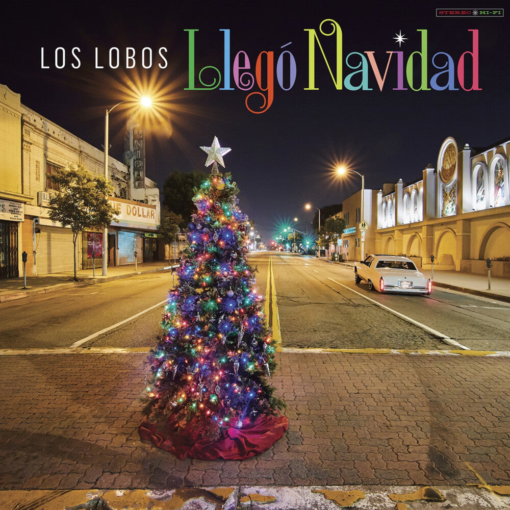 the album cover for Los Lobos - Llego Navidad