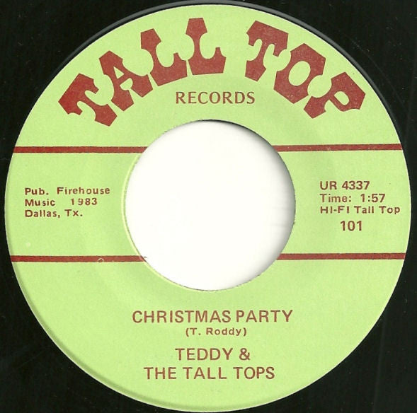 Teddy And The Tall Tops : Christmas In The Congo / Christmas Party (7", Single)