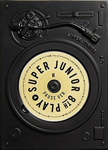 the album cover for Super Junior - Vol 8 (Play) Pause Version