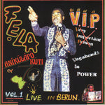 the album cover for Fela Kuti - V.i.p.