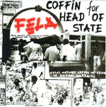 the album cover for Fela Kuti - Coffin For Head Of State